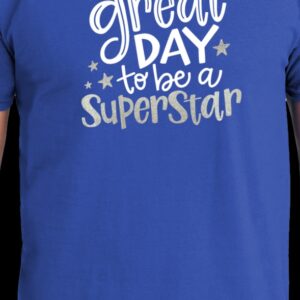 Stork Blue Glitter Shirt 2024